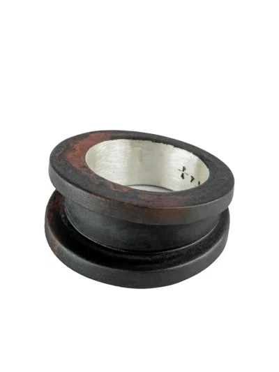Parts Of Four Chasm V2 Ring In Black