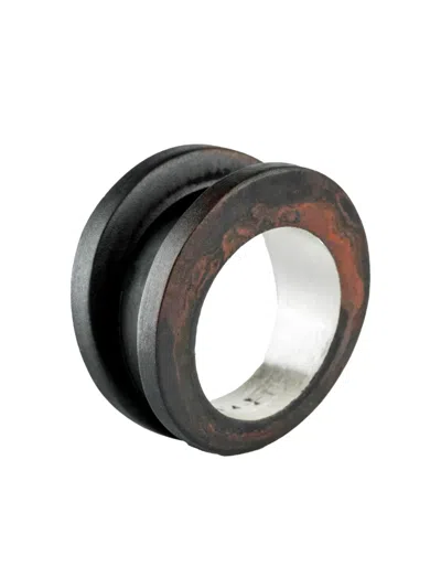 Parts Of Four Chasm V2 Ring In Black