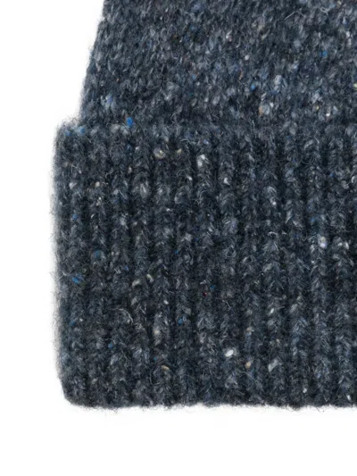 Brunello Cucinelli Melierte Beanie In Gray