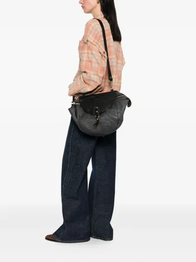 Caterina Lucchi Flap-pocket Leather Satchel