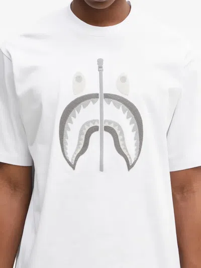 A Bathing Ape Cotton T-shirt In White