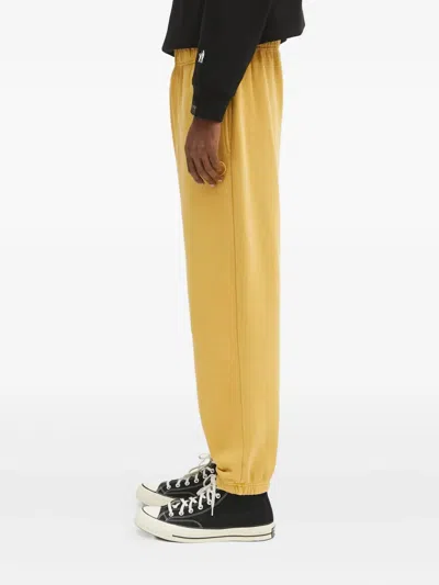 Aape By A Bathing Ape Aape Now-logo Track Pants In Yellow