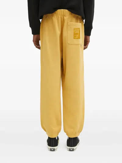 Aape By A Bathing Ape Aape Now-logo Track Pants In Yellow