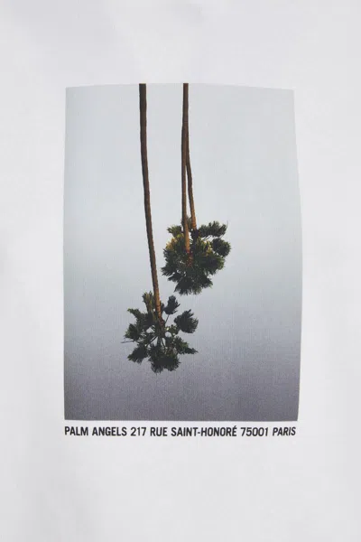 Palm Angels Sweatshirts In White
