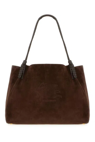 Etro Shoulder Bags With Dual Handles And Rectangular Shape