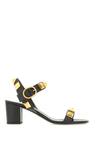 Valentino Roman Stud 60 Leather Sandal