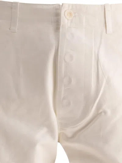 Gallery Dept. Foil Cargo Shorts In White