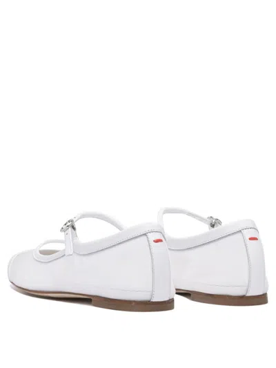 Aeyde "uma Eyelet" Mary Jane Bellet Flats