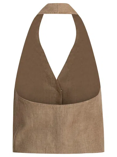 Max Mara Linen Botavia Vest