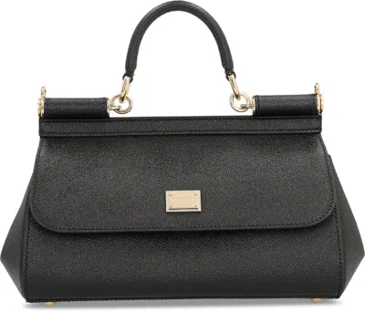 Dolce & Gabbana Sicily Medium Leather Handbag