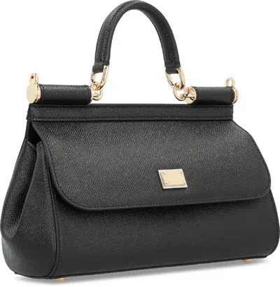 Dolce & Gabbana Sicily Medium Leather Handbag