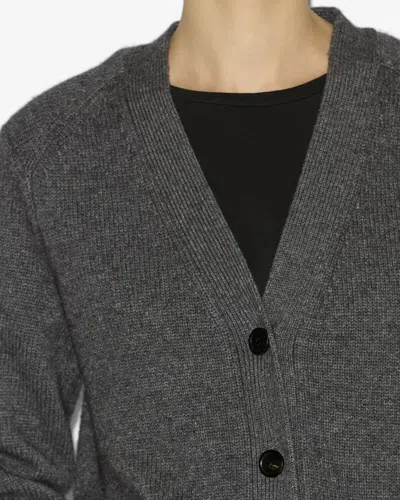 Isabel Marant Brat Cardigan In Gold