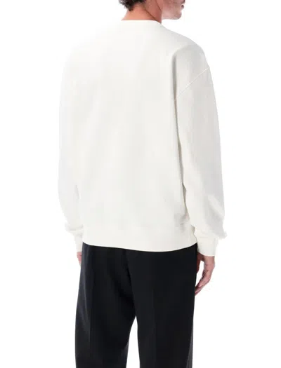 Burberry Crewneck Cotton Sweatshirt With Cross Stitch Ekd