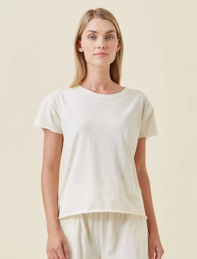 Papinelle Jada Organic Cotton Knit Boxy Tee