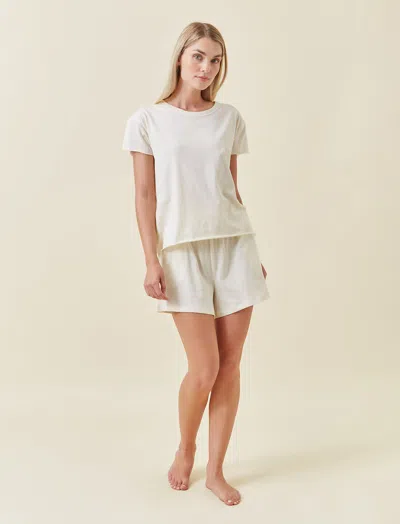 Papinelle Jada Organic Cotton Knit Boxy Tee