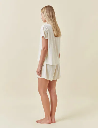 Papinelle Jada Organic Cotton Knit Boxy Tee