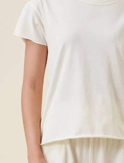 Papinelle Jada Organic Cotton Knit Boxy Tee