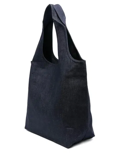 Apc A.p.c. Denim Ninon Shopping Bag