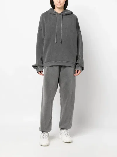 Acne Studios Man Black Sweatshirts In Gray