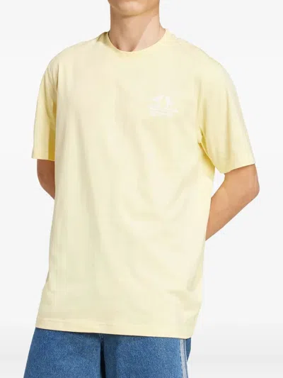 Adidas Originals Graphic Tshirt In Neutral
