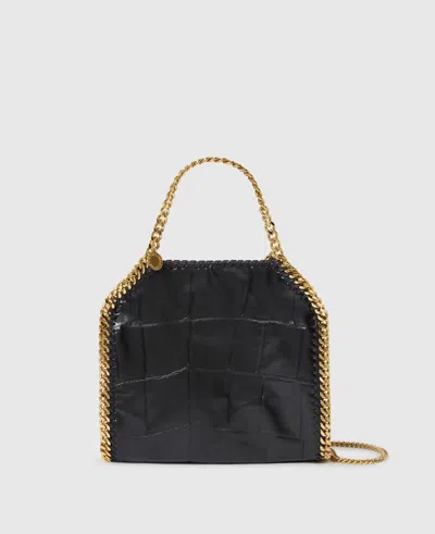 Stella Mccartney Falabella Crocodile-embossed Mini Tote