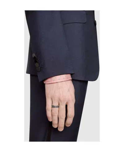 Gucci Silver Ring With Square G