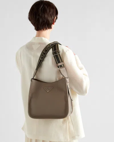 Prada Leather Hobo Bag