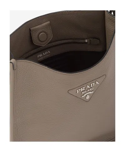 Prada Leather Hobo Bag