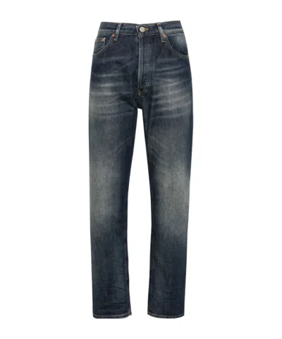 Dondup Embossed Patch Denim Jeans