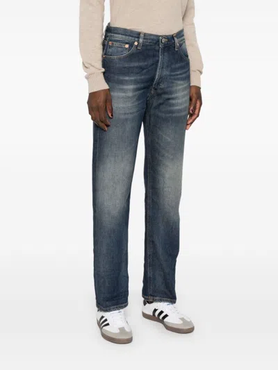 Dondup Embossed Patch Denim Jeans