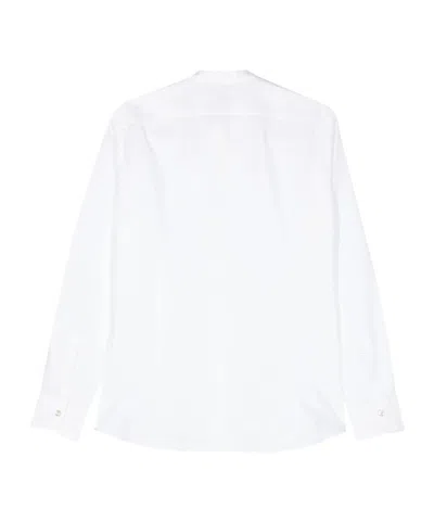 Mazzarelli Long Sleeve Shirt In White