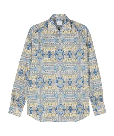 Mazzarelli Cotton Shirts In Multi