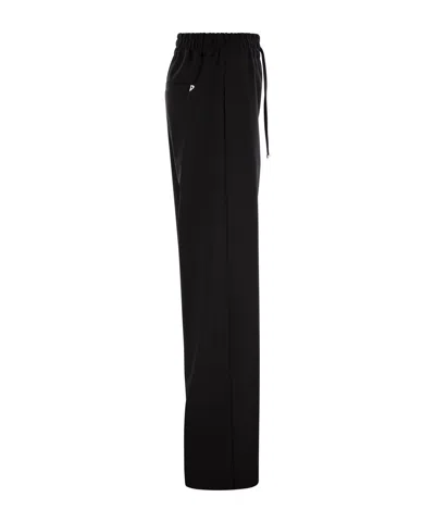 Dondup Marisol Drawstring-waist Track Pants In Black