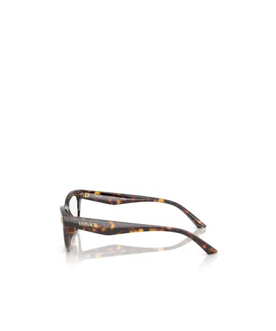 Versace Butterfly-frame Flat Mirror In Brown