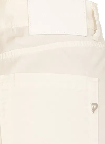Dondup Koons Gioiello Jeans In White
