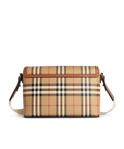 Burberry Check Medium Note Bag