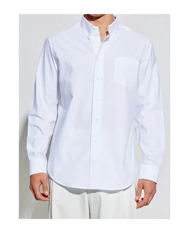 Givenchy Embroidered Chest-pocket Shirt - Men's - Cotton In Blue