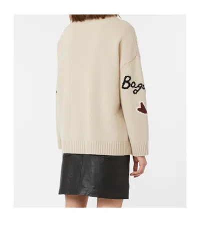 Weekend Max Mara Long-sleeved Cardigan In Neutral