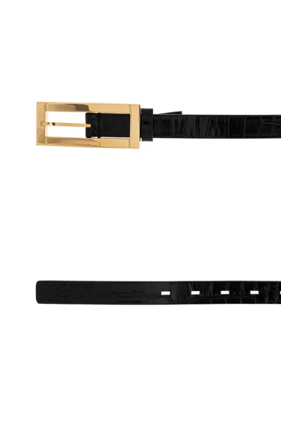 Dsquared2 Buckled Leather Belt