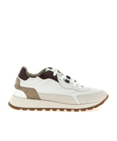 Brunello Cucinelli Monile Detailed Lace-up Sneakers