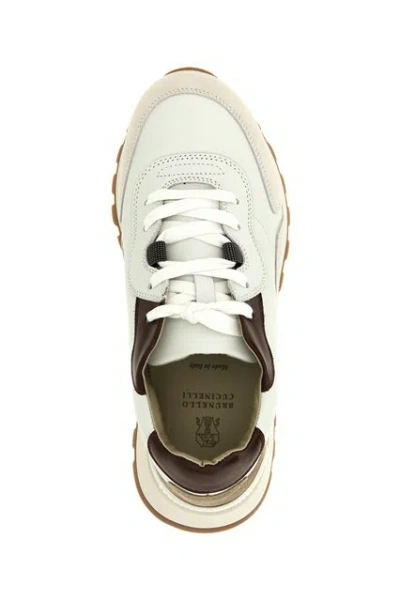 Brunello Cucinelli Monile Detailed Lace-up Sneakers