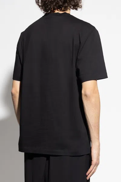 Versace Shadow Of The Medusa T Shirt In Black