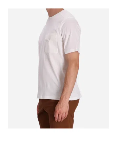 Herno Chest-pocket Cotton T-shirt In White