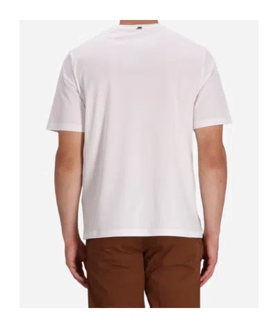 Herno Chest-pocket Cotton T-shirt In White
