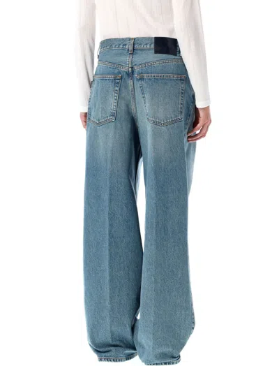 Haikure Candy Pleated Wide-leg Jeans