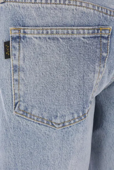 Haikure Five-pocket Denim Trousers In Blue