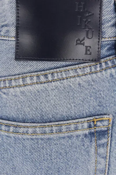 Haikure Five-pocket Denim Trousers In Blue