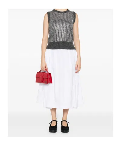 Herno Metallic-detail Knit Top