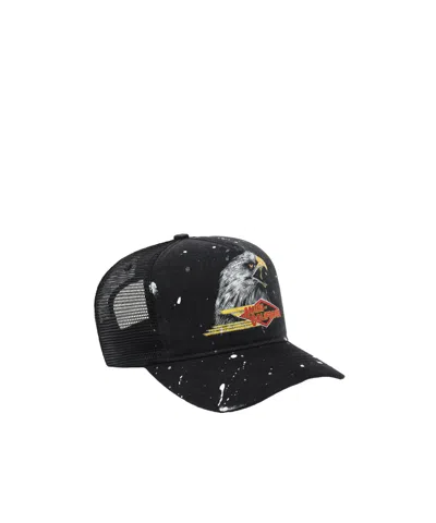 Amiri Trucker Eagle-print Mesh-back Cap