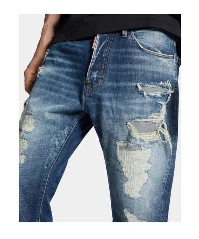 Dsquared2 Distressed Tapered Jeans